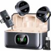 SX21 wireless microphone kit with receiver and charging case